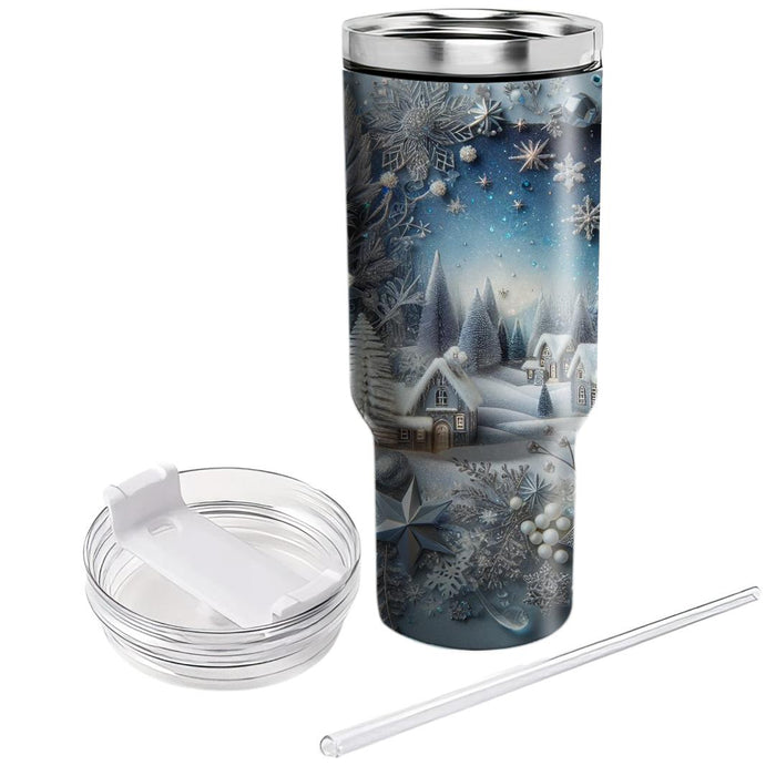 Winter Sparkle  Travel Tumblers