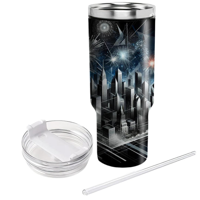 Urban Symphony - New Year’s Eve  Custom Tumblers