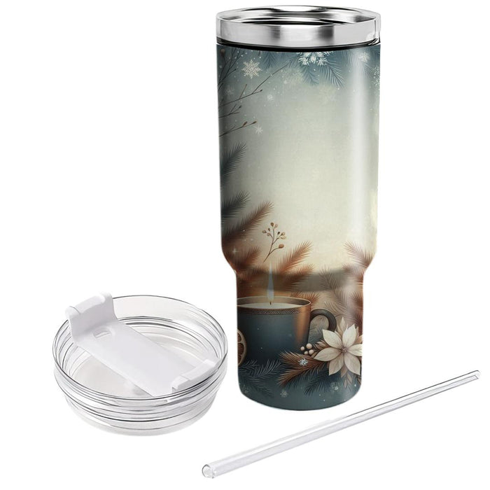 Whispers Of Winter - A Cozy Yule  Tumbler Cups