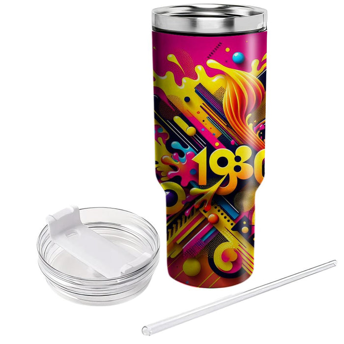 Rad Retro Color Burst  Tumblers For Gifts