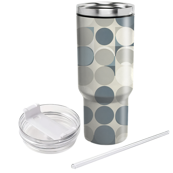 Minimalist Circle Grid Custom Tumblers