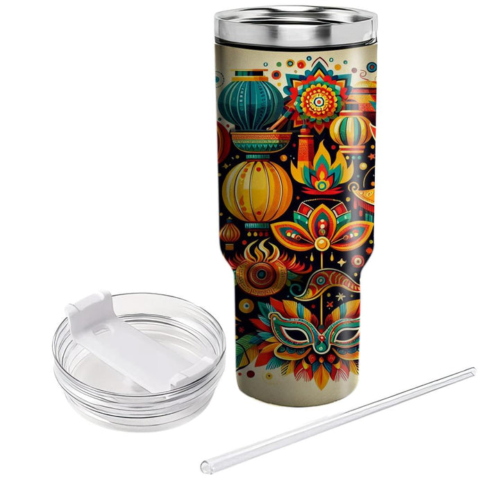 Fusion Of Cultures - A Multicultural Festival  Custom Tumblers