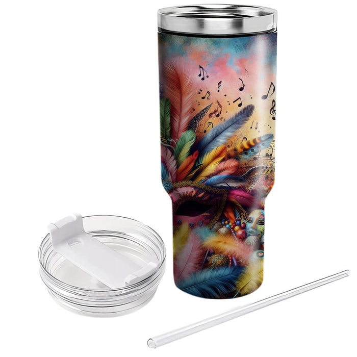 Carnival Colors - A Celebration Of Life  Custom Tumblers