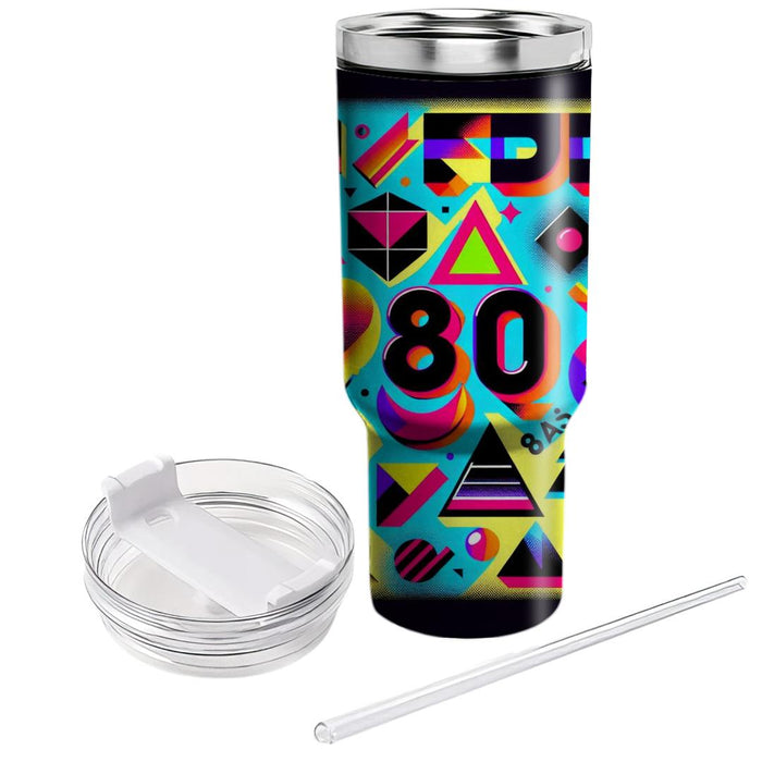 Radical 80s Shapes  Insulated Tumblers