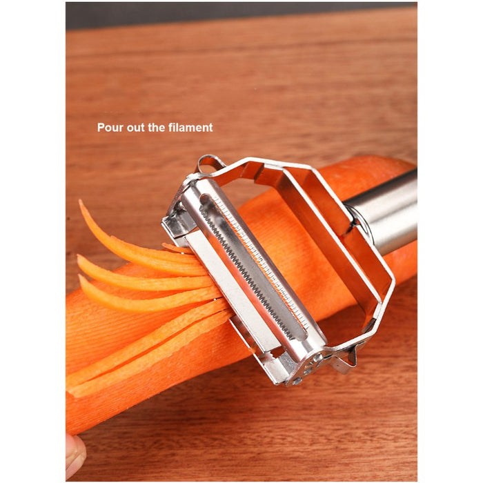 Stainless Steel Multifunction Vegetable Peeler