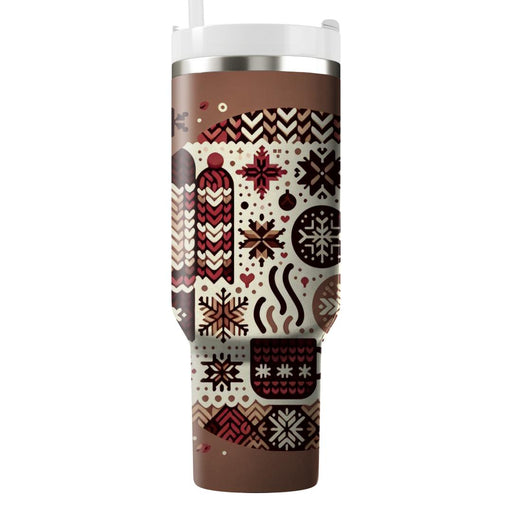 Winter Comforts  Decorative Tumblers