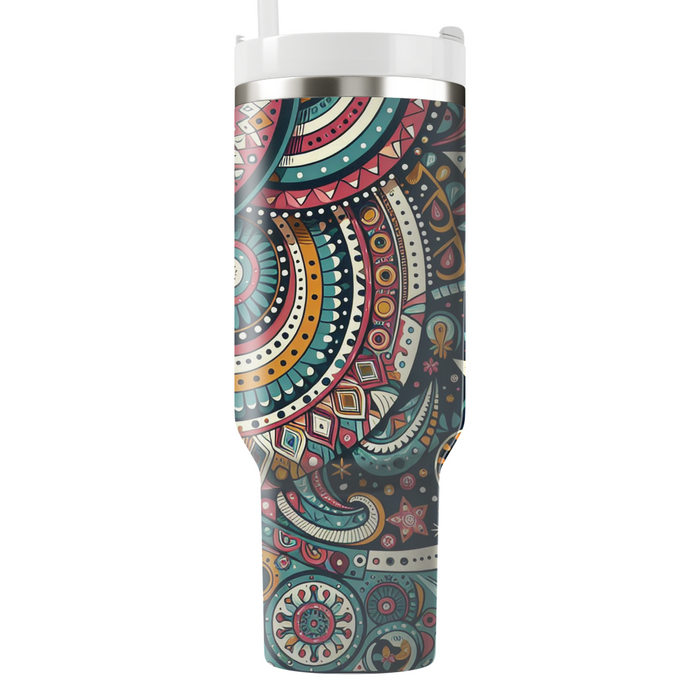 Bold Bohemian Patterns  Unique Tumblers