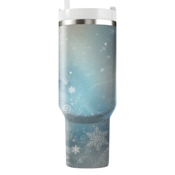 Whimsical Winter - Modern Snow Celebration  Tumbler Cups