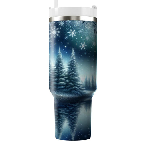 Winter Pine Retreat  Custom Tumblers