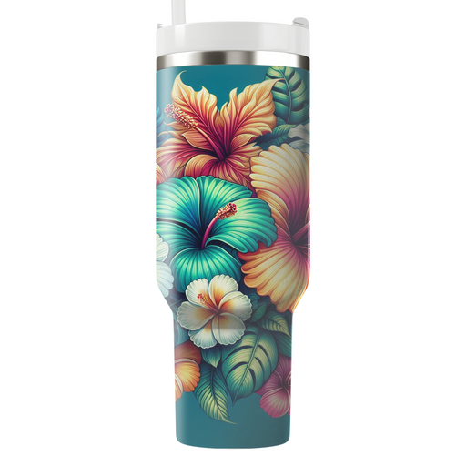 Bold Tropical Escape  Custom Tumblers