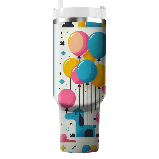 Whimsical Balloon Animal  Insulated Tumblers