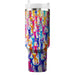 Bright Party Confetti  Unique Tumblers