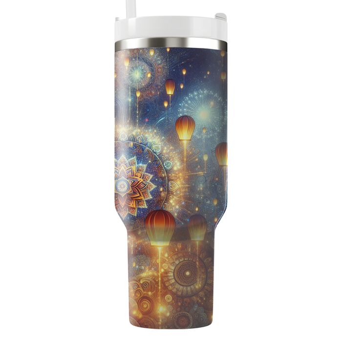 Illuminated Festival - A Diwali Dreamscape  Decorative Tumblers