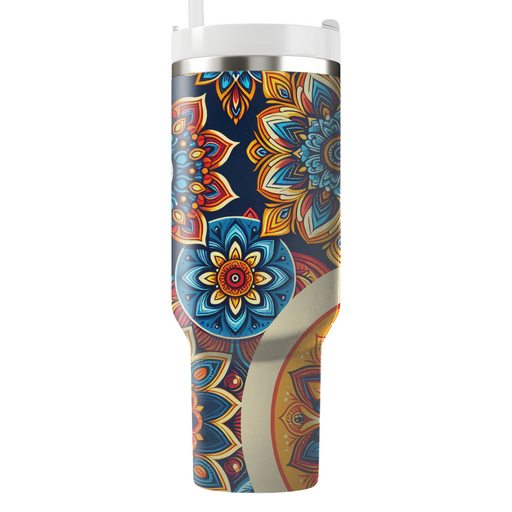 Vibrant Mandala Patterns  Custom Tumblers