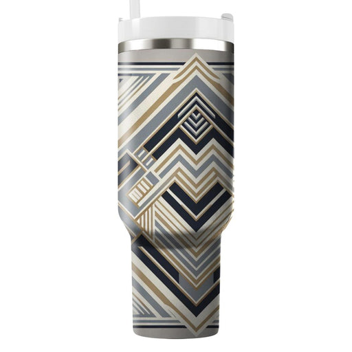 Sophisticated Chevron  Insulated Tumblers