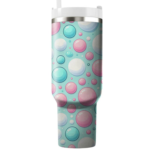 Whimsical Bubble Pattern  Tumblers With Lids