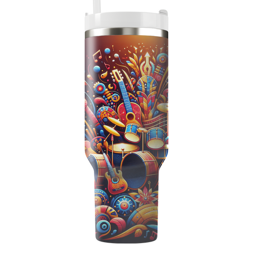 Joyful Harmony - A Musical Festival  Personalized Tumblers