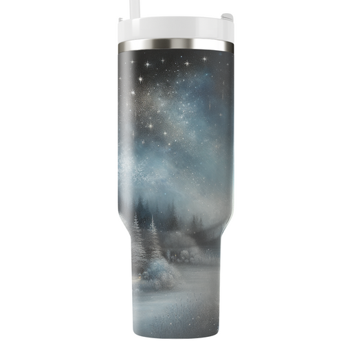 Starlit Dreams - A Midwinter Night's  Decorative Tumblers