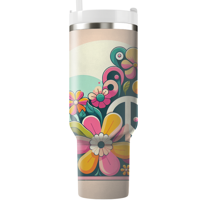 Vibrant Peace Garden  Custom Tumblers