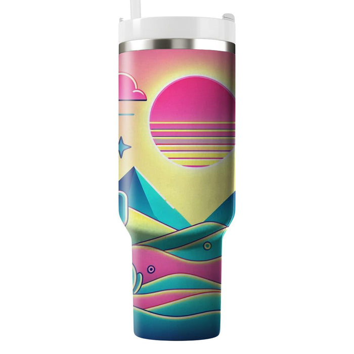 Retro Oasis  Custom Tumblers