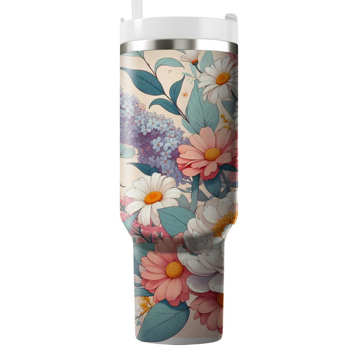 Blissful Botanical Garden  Unique Tumblers