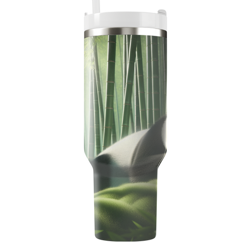 Tranquil Panda Grove  Decorative Tumblers