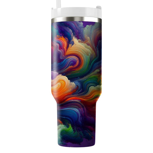 Tie-dye Bliss  Unique Tumblers