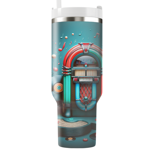 Retro Music Jukebox  Custom Tumblers