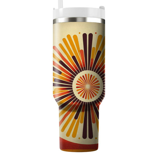 Vintage Sunburst  Custom Tumblers