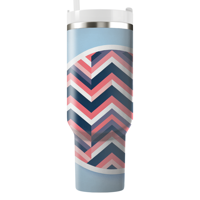 Bold Chevron Design  Unique Tumblers