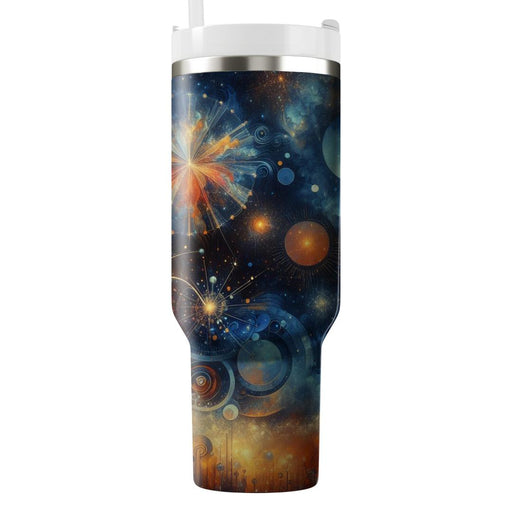 Galactic Carnival - A Cosmic Celebration  Tumbler Cups