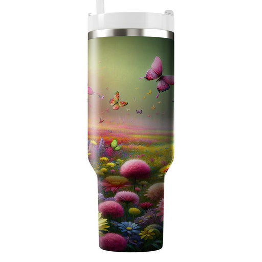 Spring Meadow Awakening  Insulated Tumblers