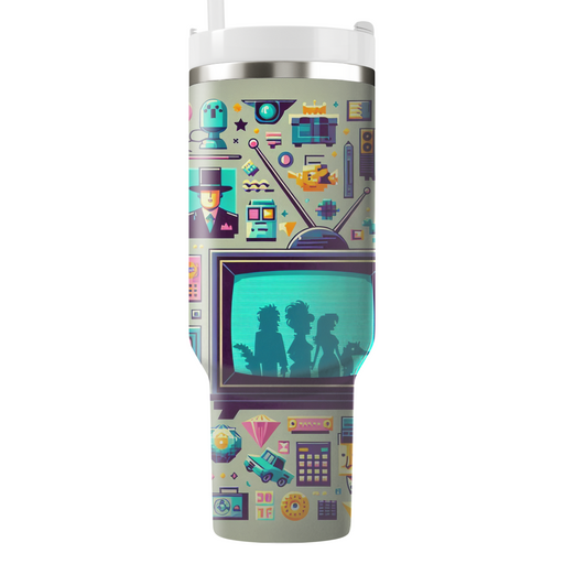 Classic 80s Tv Shows Personalized Tumblers