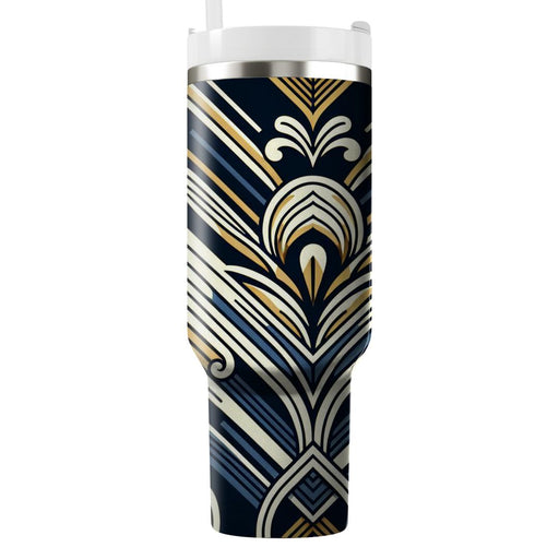 Elegant Chevron Stripes  Custom Tumblers