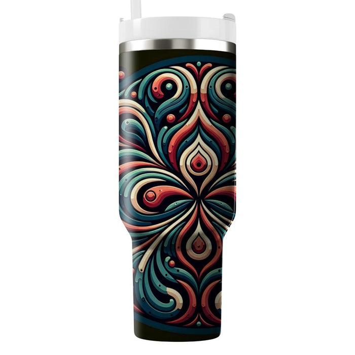 Opulent Paisley Vision  Unique Tumblers