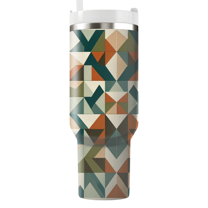 Triangular Tiling Pattern  Insulated Tumblers