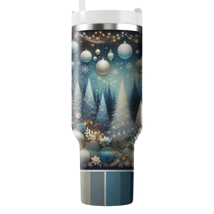 Winter Festive Forest  Tumblers With Lids