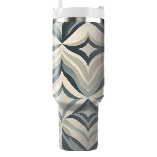 Abstract Diamond Waves  Unique Tumblers