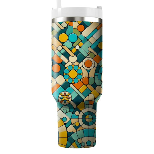 Merry Mosaics  Unique Tumblers