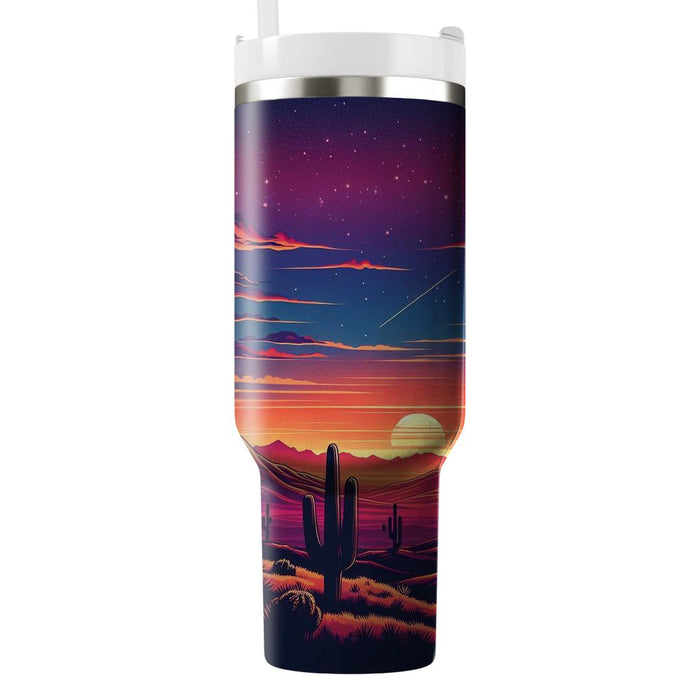 Wild West Sunset  Tumbler Cups