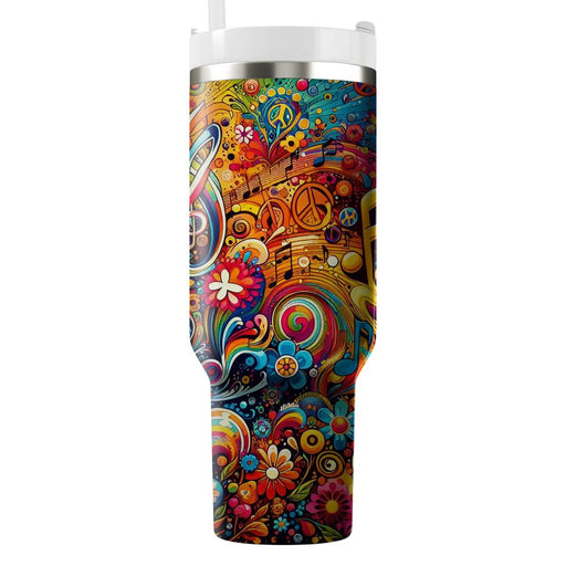 Retro Festival Fun  Tumbler Cups