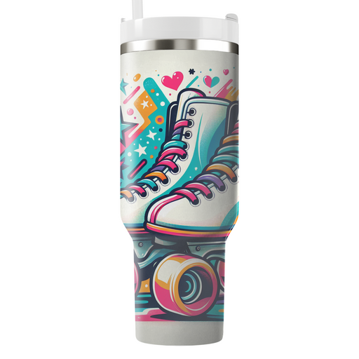 Retro Roller Skating  Tumblers For Gifts