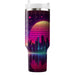 Synth Skyline  Unique Tumblers