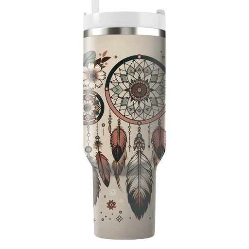 Boho Dreamcatcher Patterns Decorative Tumblers