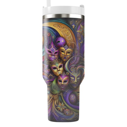 Celestial Carnival - Fusion Of Traditions Custom Tumblers