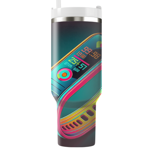 Electric Pulse Fitness Tracker Custom Tumblers