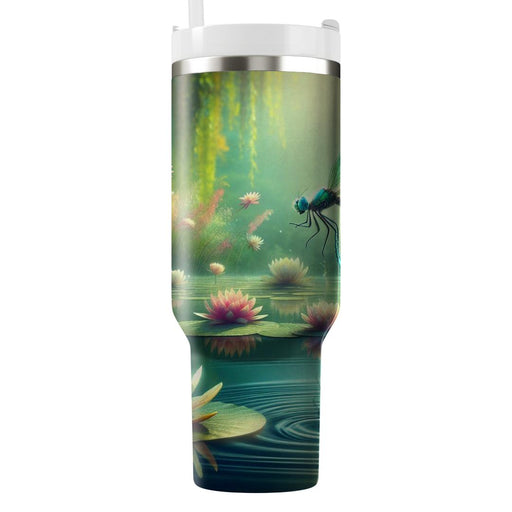 Whimsical Dragonfly Dreams  Personalized Tumblers