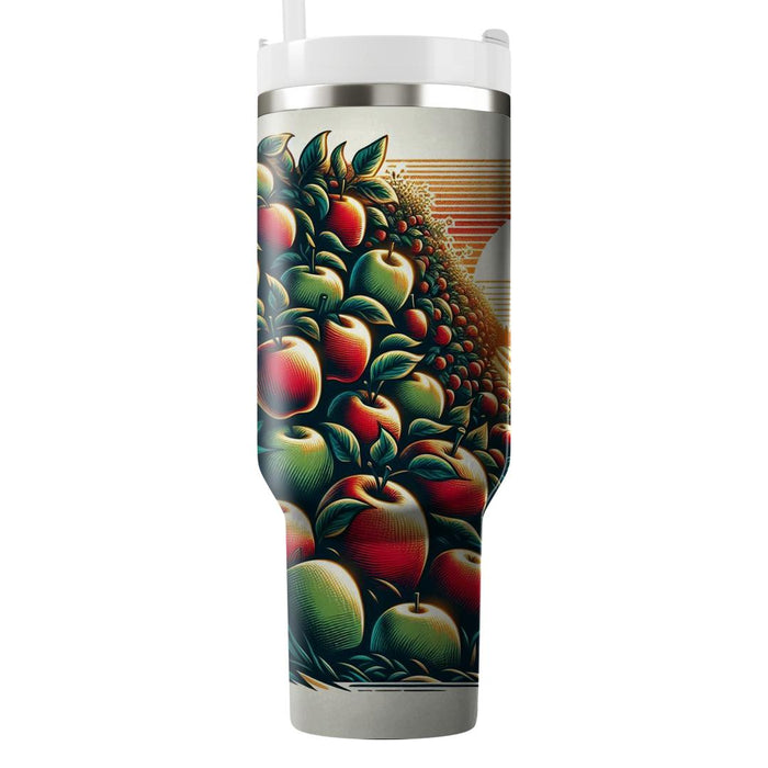 Autumn Apple Orchard  Decorative Tumblers