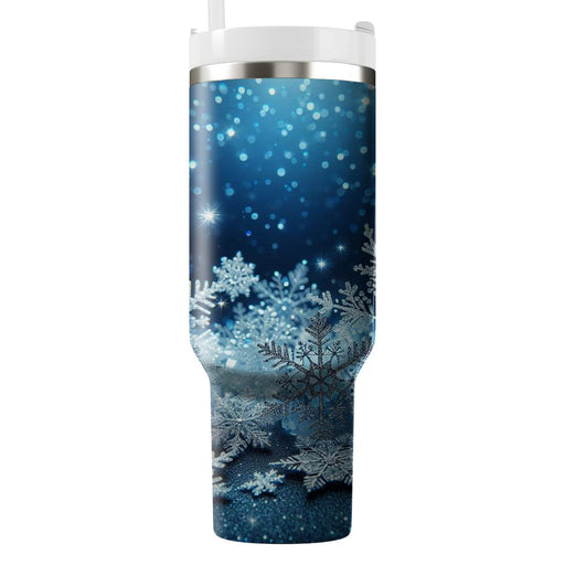 Winter Crystal Sparkle  Custom Tumblers