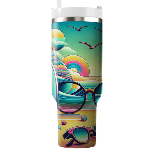 Sunglasses And Surfboards  Insulated Tumblers